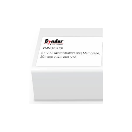 Sterlitech Synder Flat Sheet Membrane, V0.2, PVDF, MF, 305 x 305mm, 1/Pk YMV023001